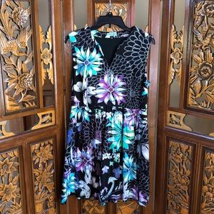 Cynthia Rowley Floral Fit & Flare Dress Size 12